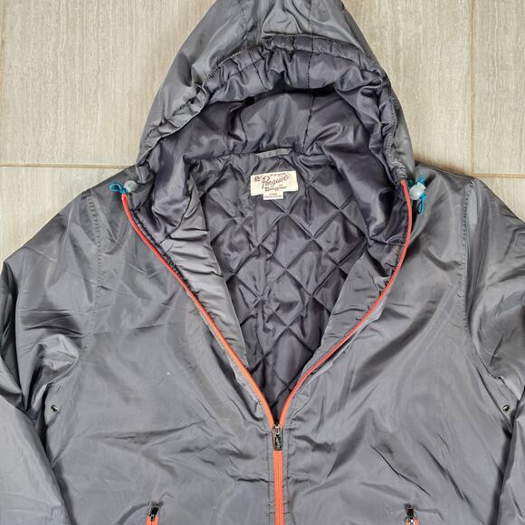 ORIGINAL PENGUIN  By Munsingwear Gray/Orange INSULATED JACKET Men's Lg - Picture 6 of 10